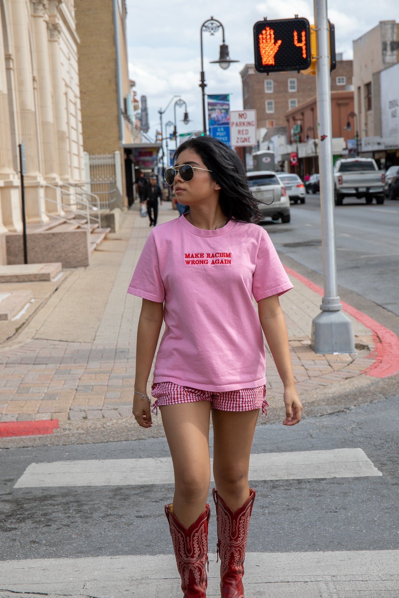 Anti-Rac*sm Tee (PINK)