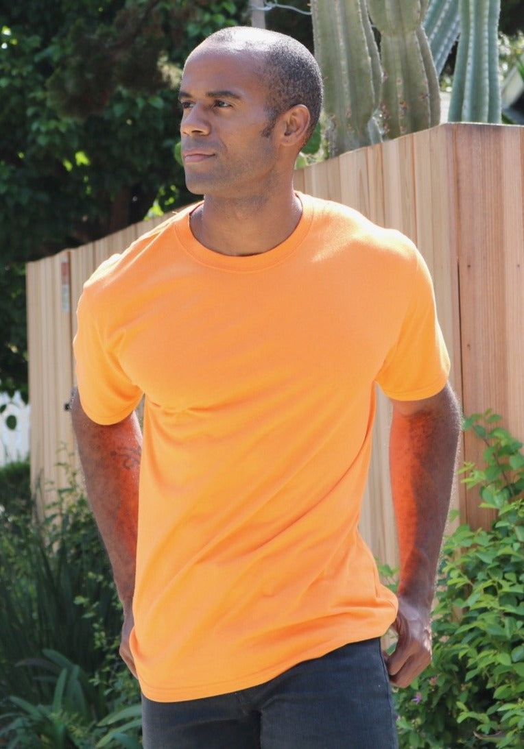 Clearance Men's Bamboo Short Sleeve T-Shirt - Classic Cut